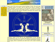 Tablet Screenshot of karyoga.com